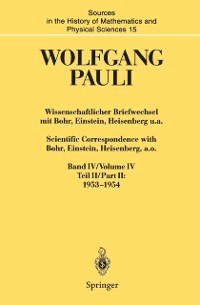 Cover Wissenschaftlicher Briefwechsel mit Bohr, Einstein, Heisenberg u.a. / Scientific Correspondence with Bohr, Einstein, Heisenberg a.o.