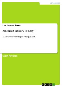 Cover American Literary History 1