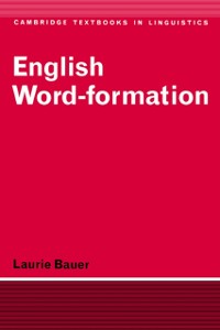 Cover English Word-Formation