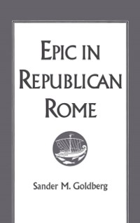 Cover Epic in Republican Rome