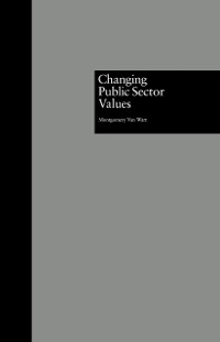 Cover Changing Public Sector Values