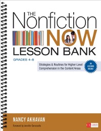 Cover The Nonfiction Now Lesson Bank, Grades 4-8 : Strategies and Routines for Higher-Level Comprehension in the Content Areas