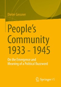 Cover People's Community 1933 - 1945
