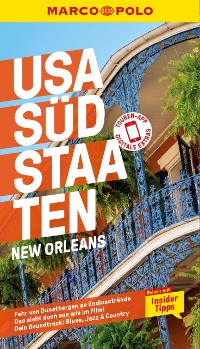 Cover MARCO POLO Reiseführer E-Book USA Südstaaten, New Orleans
