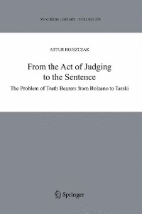 Cover From the Act of Judging to the Sentence