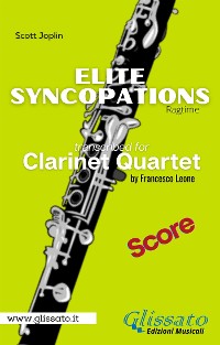 Cover Elite Syncopations - Clarinet Quartet (score)