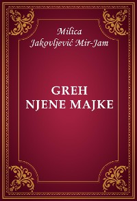 Cover Greh njene majke