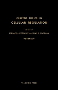 Cover Current Topics in Cellular Regulation