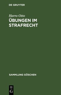 Cover Übungen im Strafrecht