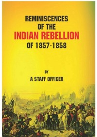 Cover Reminiscences of the Indian Rebellion of 1857-1858