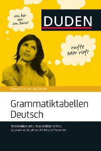 Cover Grammatiktabellen Deutsch
