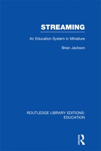 Cover Streaming (RLE Edu L Sociology of Education)