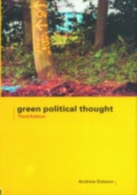 Cover Green Political Thought
