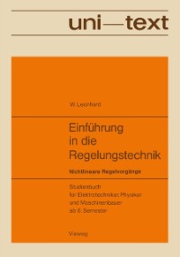 Cover Einführung in die Regelungstechnik