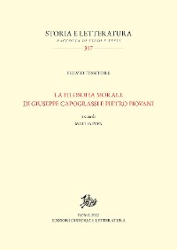 Cover La filosofia morale di Giuseppe Capograssi e Pietro Piovani