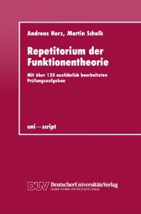 Cover Repetitorium der Funktionentheorie