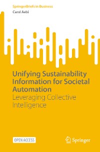 Cover Unifying Sustainability Information for Societal Automation