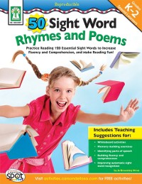 Cover 50 Sight Word Rhymes and Poems, Grades K - 2