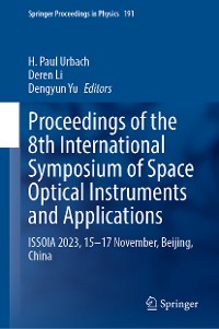 Cover Proceedings of the 8th International Symposium of Space Optical Instruments and Applications