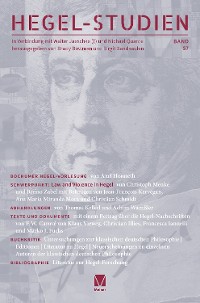 Cover Hegel-Studien, Bd. 57