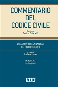 Cover Commentario del Codice Civile diretto da Enrico Gabrielli