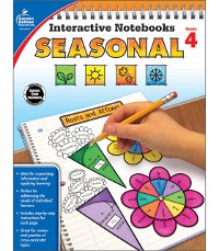Cover Interactive Notebooks Seasonal, Grade 4