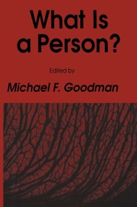 Cover What Is a Person?