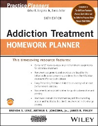 Cover Addiction Treatment Homework Planner