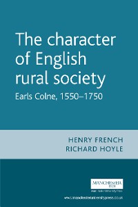 Cover The character of English rural society