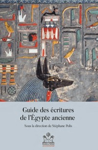 Cover Guide des ecritures de l''Egypte ancienne