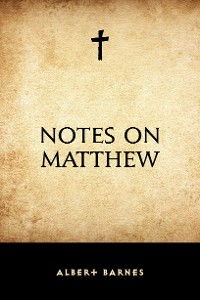 Cover Notes on Matthew