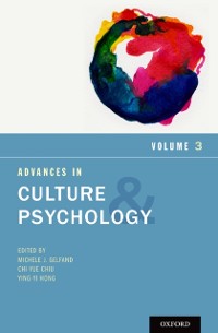 Cover Advances in Culture and Psychology