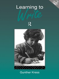 Cover Learning to Write