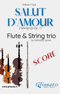 Cover Salut d'amour - Flute & Strings (score)