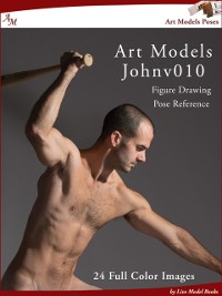 Cover Art Models JohnV010 : Figure Drawing Pose Reference