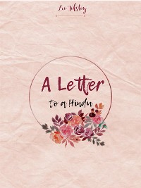 Cover A Letter to a Hindu