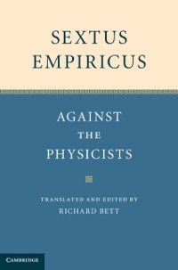 Cover Sextus Empiricus