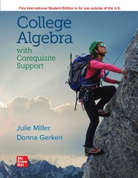 Cover ISE eBook Online Access for College Algebra with Corequisite Support