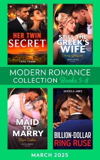 Cover Modern Romance March 2025 Books 5-8