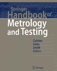Cover Springer Handbook of Metrology and Testing