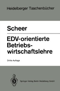 Cover EDV-orientierte Betriebswirtschaftslehre
