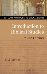 Cover Introduction to Biblical Studies