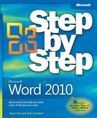 Cover Microsoft(R) Word 2010 Step by Step