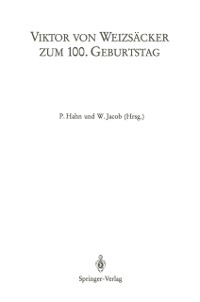 Cover Viktor von Weizsäcker zum 100. Geburtstag