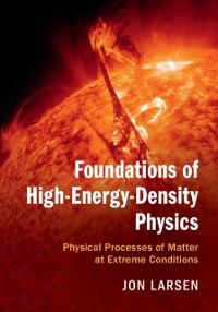 Cover Foundations of High-Energy-Density Physics