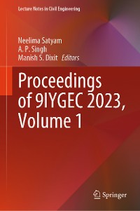 Cover Proceedings of 9IYGEC 2023, Volume 1