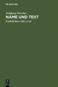 Cover Name und Text