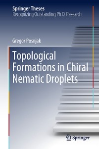 Cover Topological Formations in Chiral Nematic Droplets