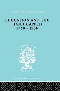 Cover Education and the Handicapped 1760 - 1960