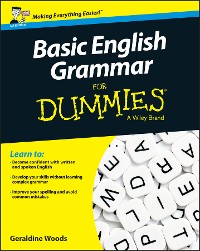 Cover Basic English Grammar For Dummies - UK, UK Edition